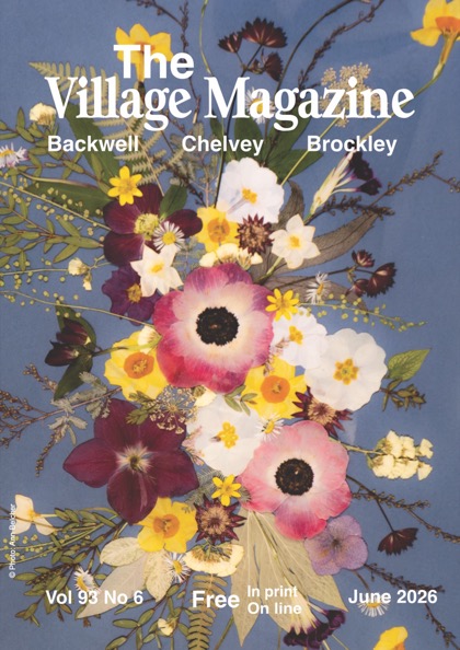 Magazine front cover for June 2026, featuring a posy of Spring flowers